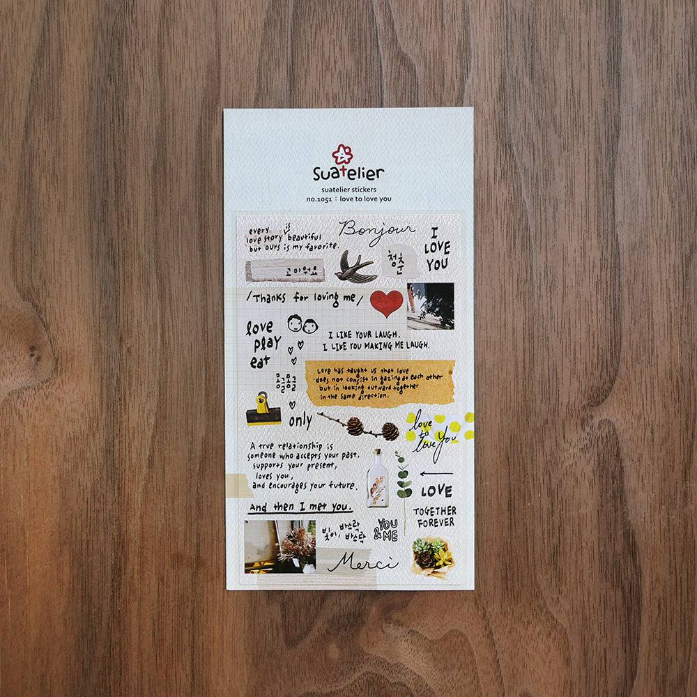 Suatelier Daily Deco Stickers - Lifestyle