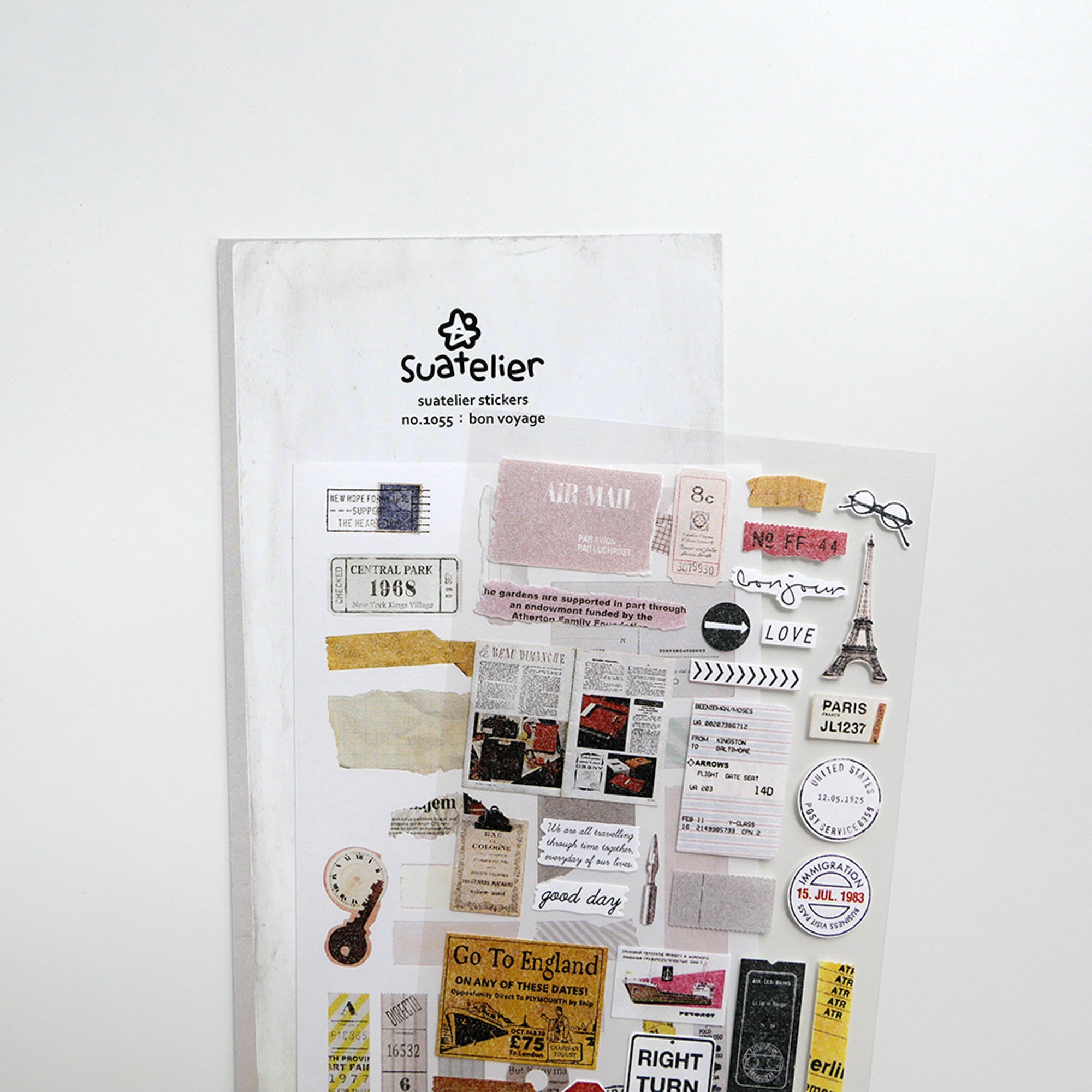 Suatelier Daily Deco Stickers - Travel