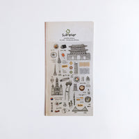 Suatelier Daily Deco Stickers - Travel