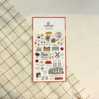 Suatelier Daily Deco Stickers - Travel