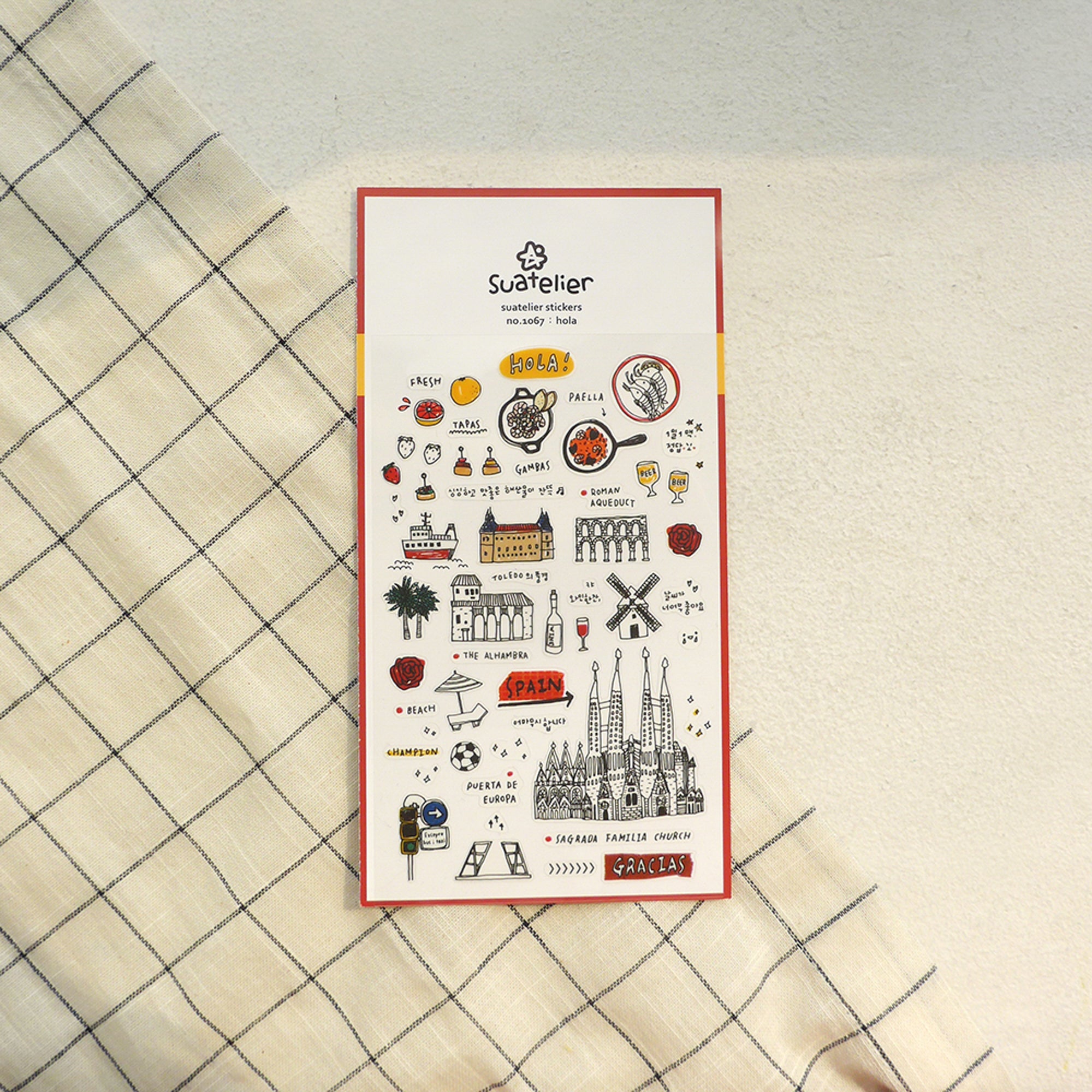 Suatelier Daily Deco Stickers - Travel