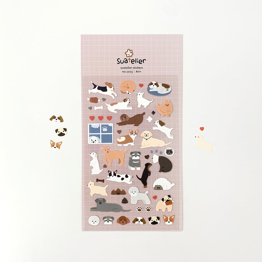 Suatelier Daily Deco Stickers - Animals