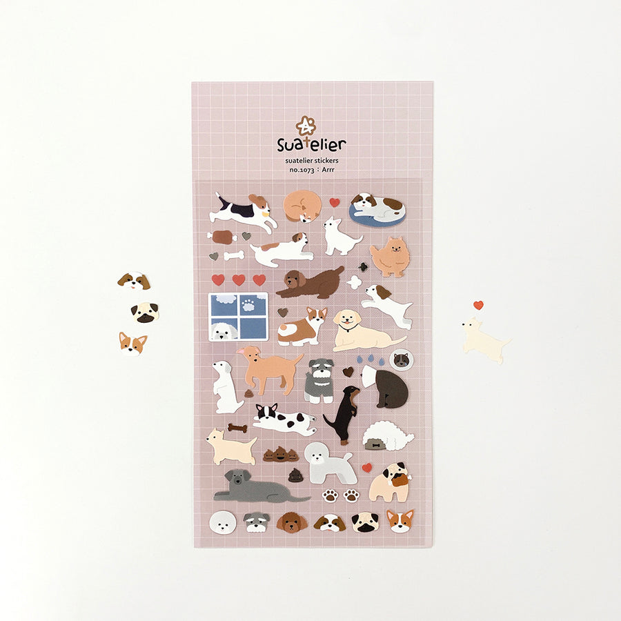 Suatelier Daily Deco Stickers - Animals - 1073 Arrr