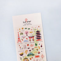 Suatelier Daily Deco Stickers - Travel