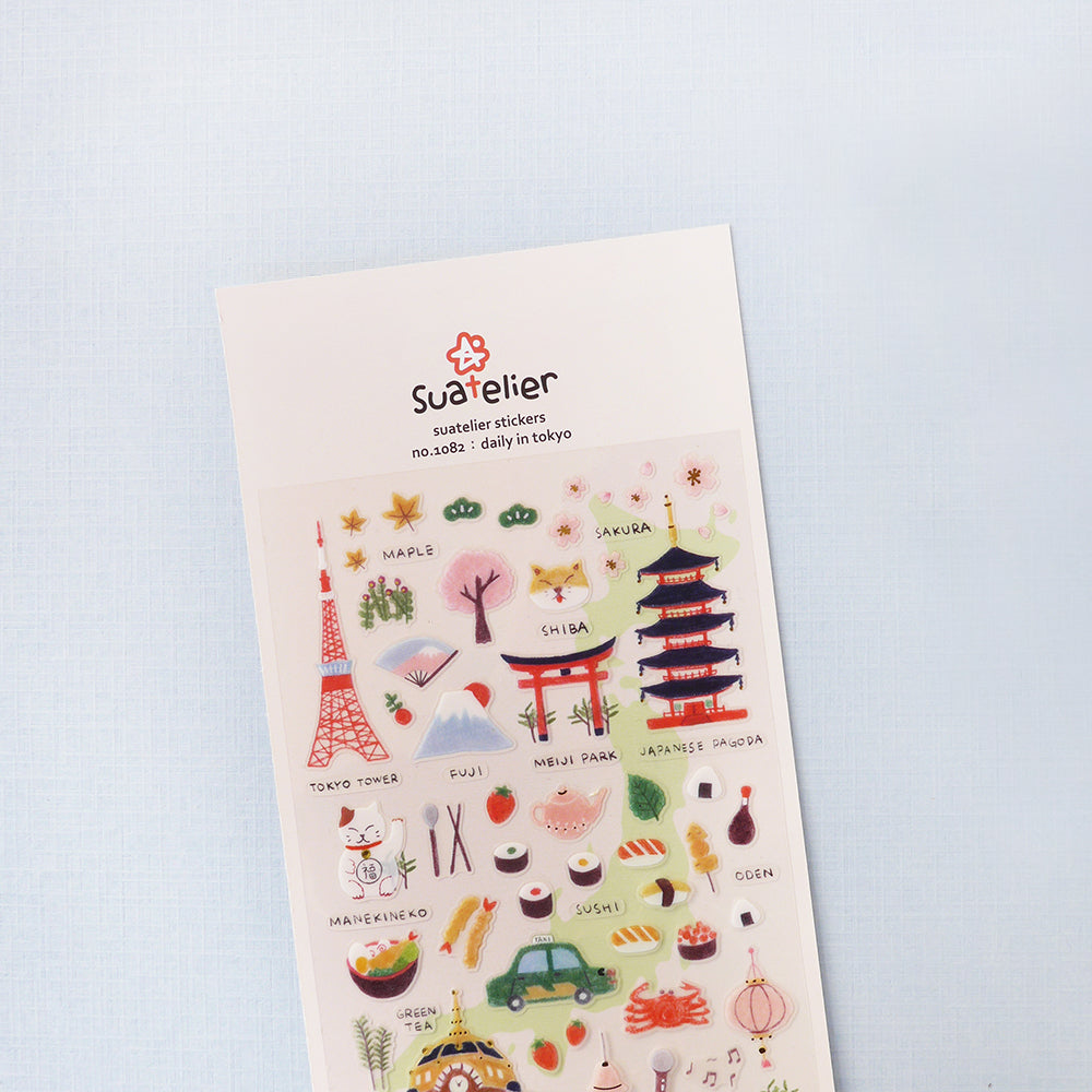 Suatelier Daily Deco Stickers - Travel