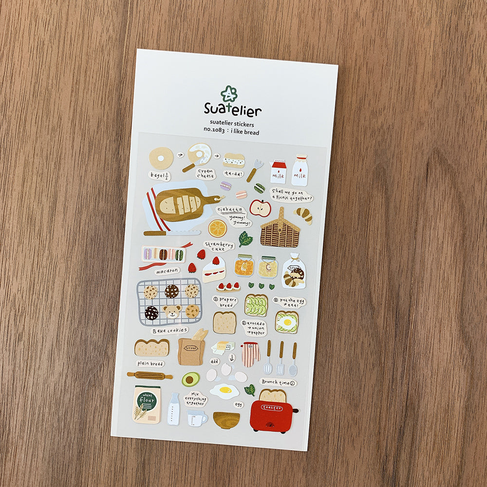 Suatelier Daily Deco Stickers - Food