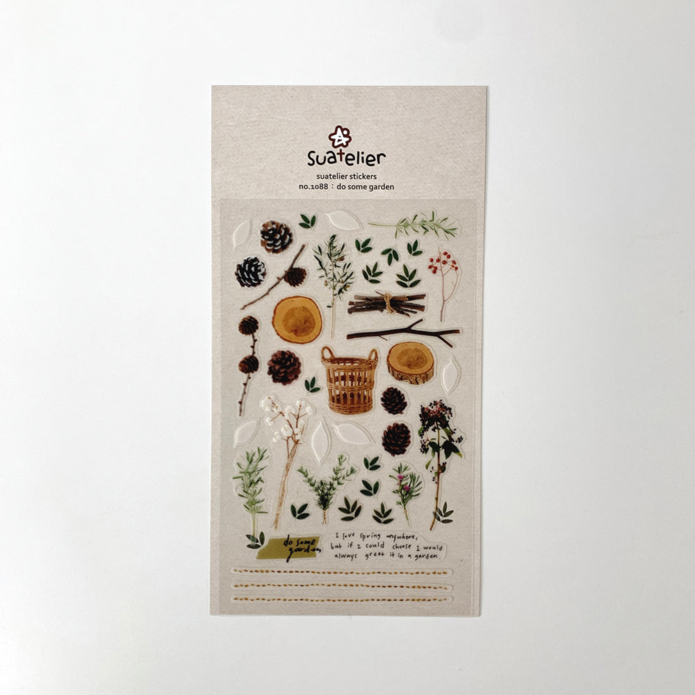Suatelier Daily Deco Stickers - Flowers