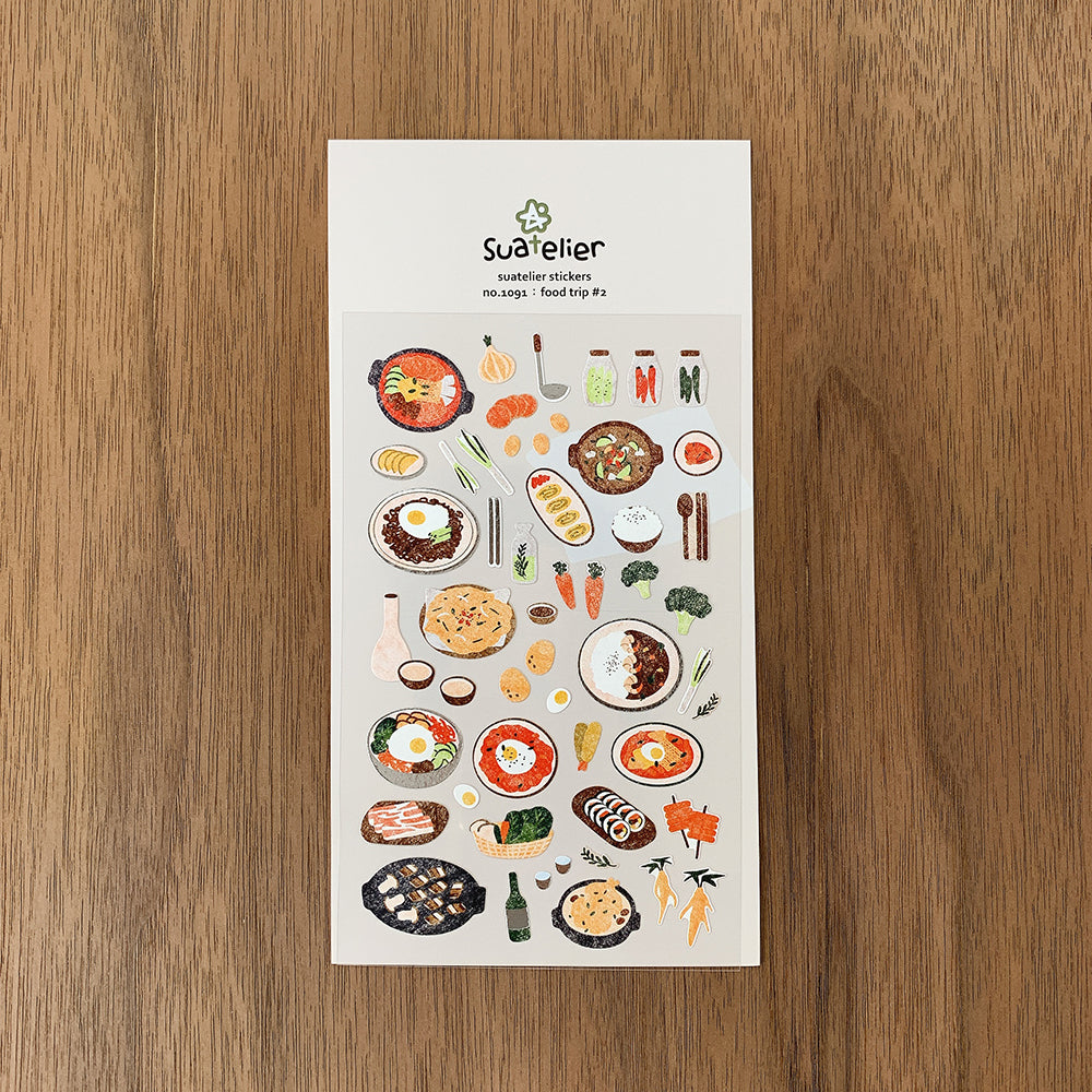 Suatelier Daily Deco Stickers - Food