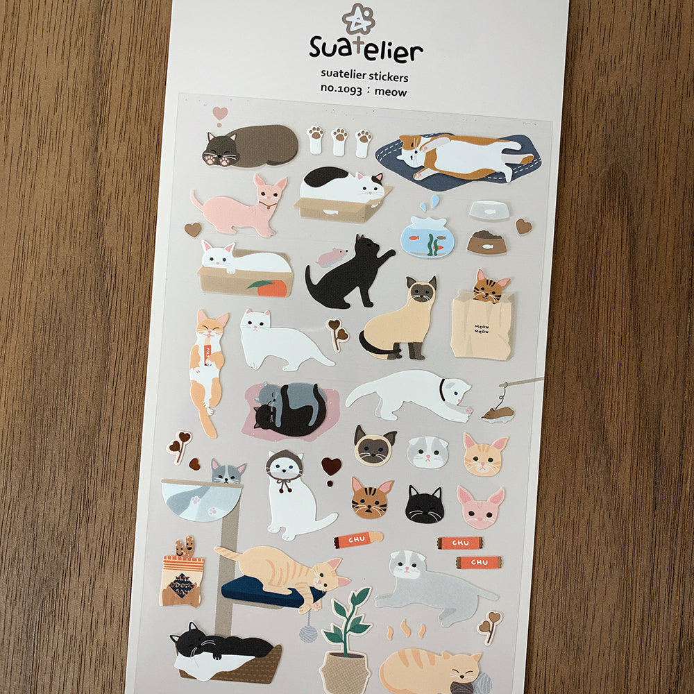 Suatelier Daily Deco Stickers - Animals