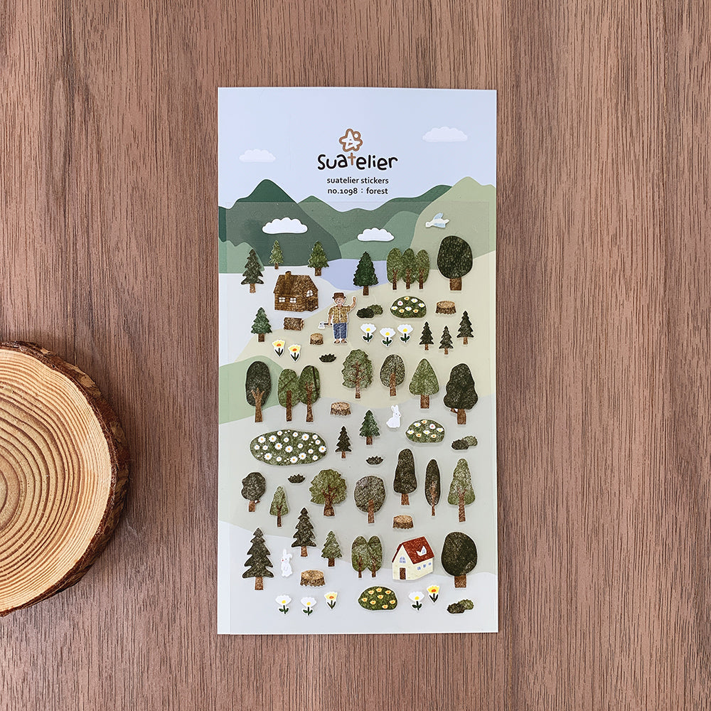 Suatelier Daily Deco Stickers - Animals