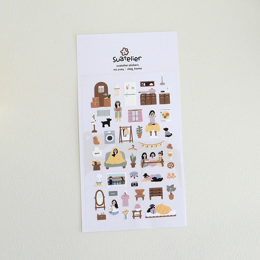 Suatelier Daily Deco Stickers - Travel