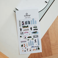 Suatelier Daily Deco Stickers - Travel