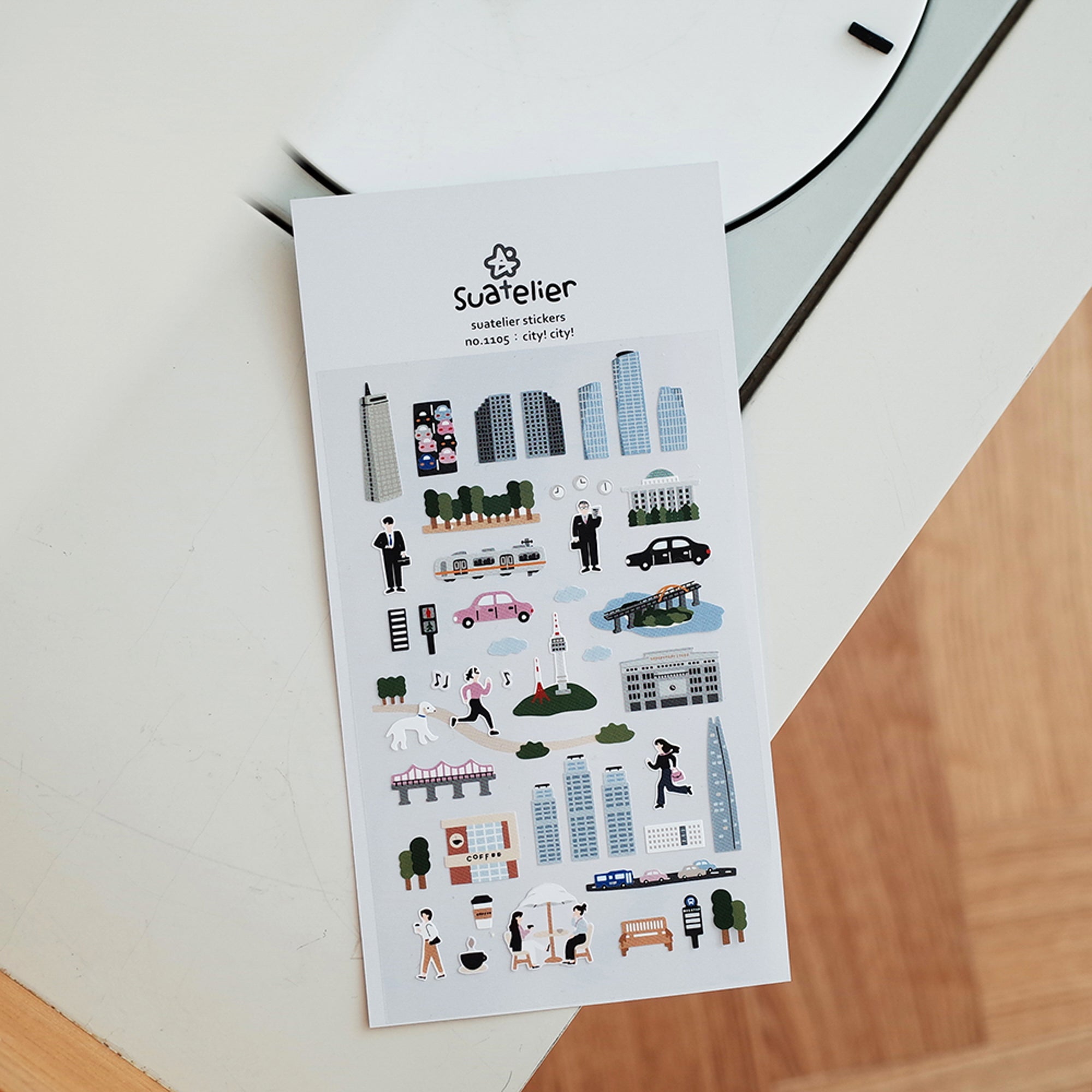 Suatelier Daily Deco Stickers - Travel