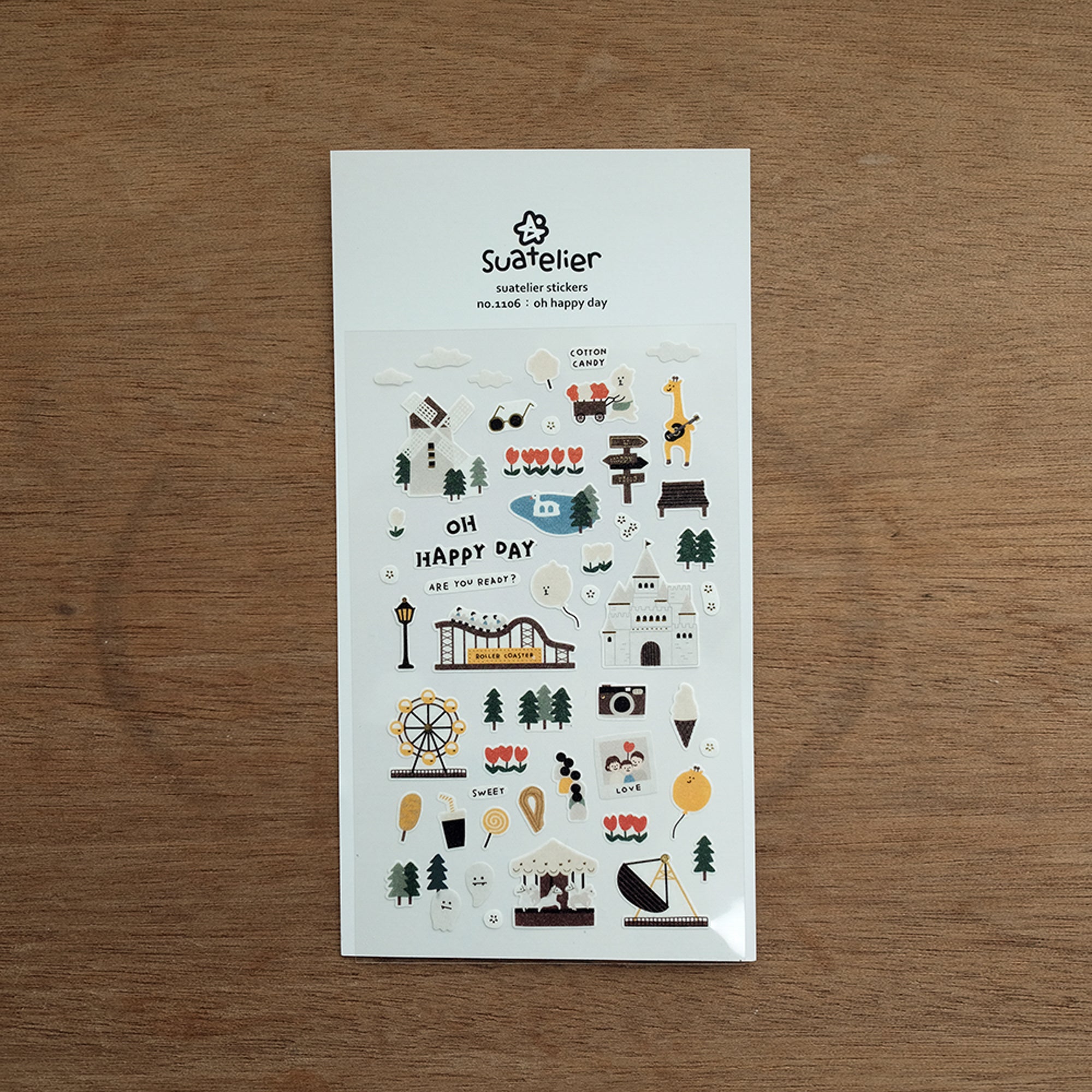 Suatelier Daily Deco Stickers - Lifestyle