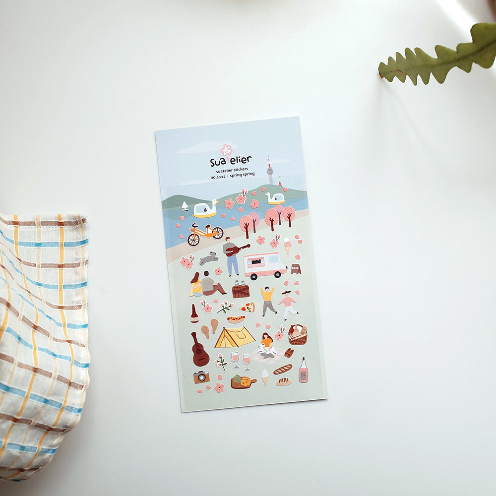 Suatelier Daily Deco Stickers - Flowers