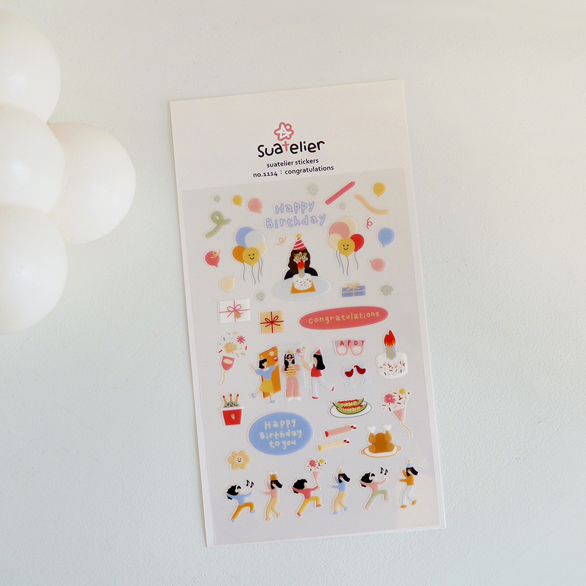 Suatelier Daily Deco Stickers - Lifestyle
