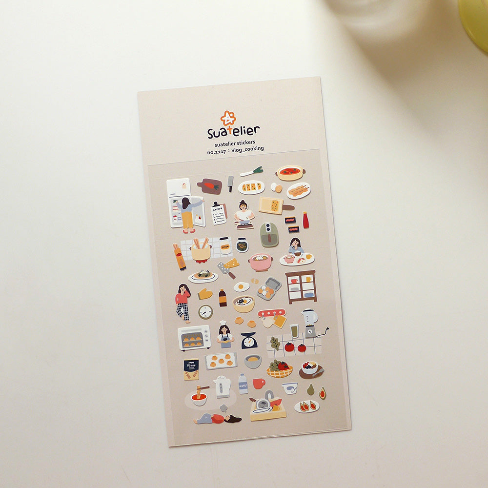 Suatelier Daily Deco Stickers - Food