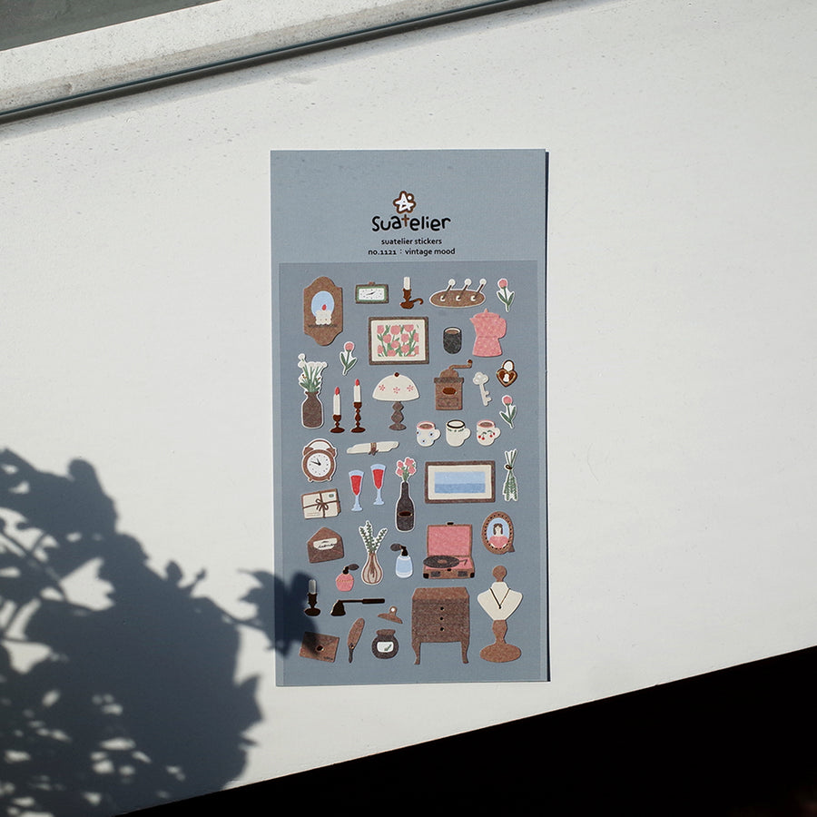 Suatelier Daily Deco Stickers - Lifestyle - 1121 vintage mood