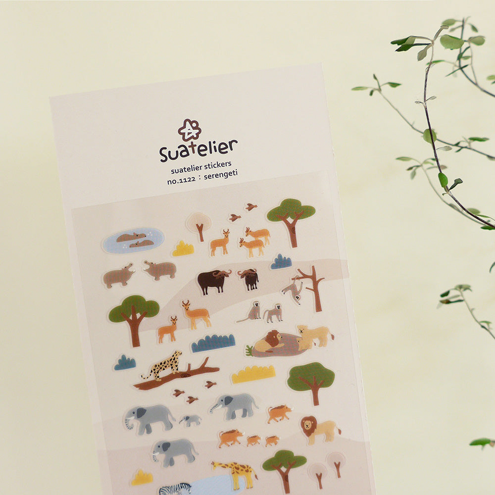 Suatelier Daily Deco Stickers - Animals