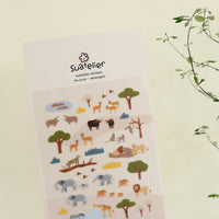 Suatelier Daily Deco Stickers - Animals