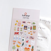 Suatelier Daily Deco Stickers - Food