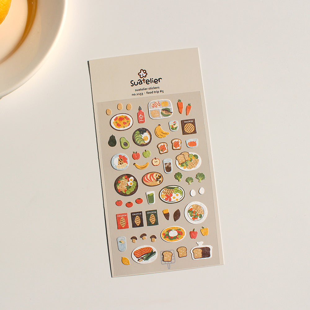 Suatelier Daily Deco Stickers - Food