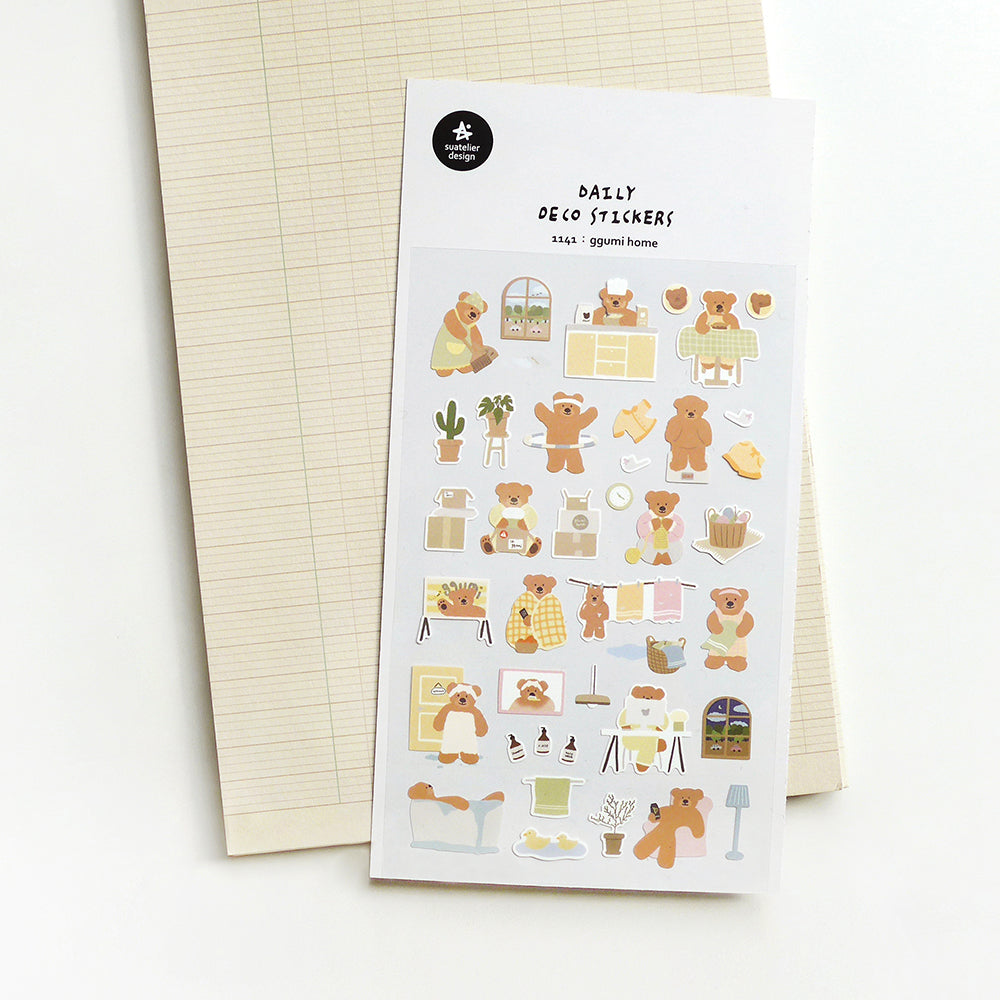 Suatelier Daily Deco Stickers - Travel