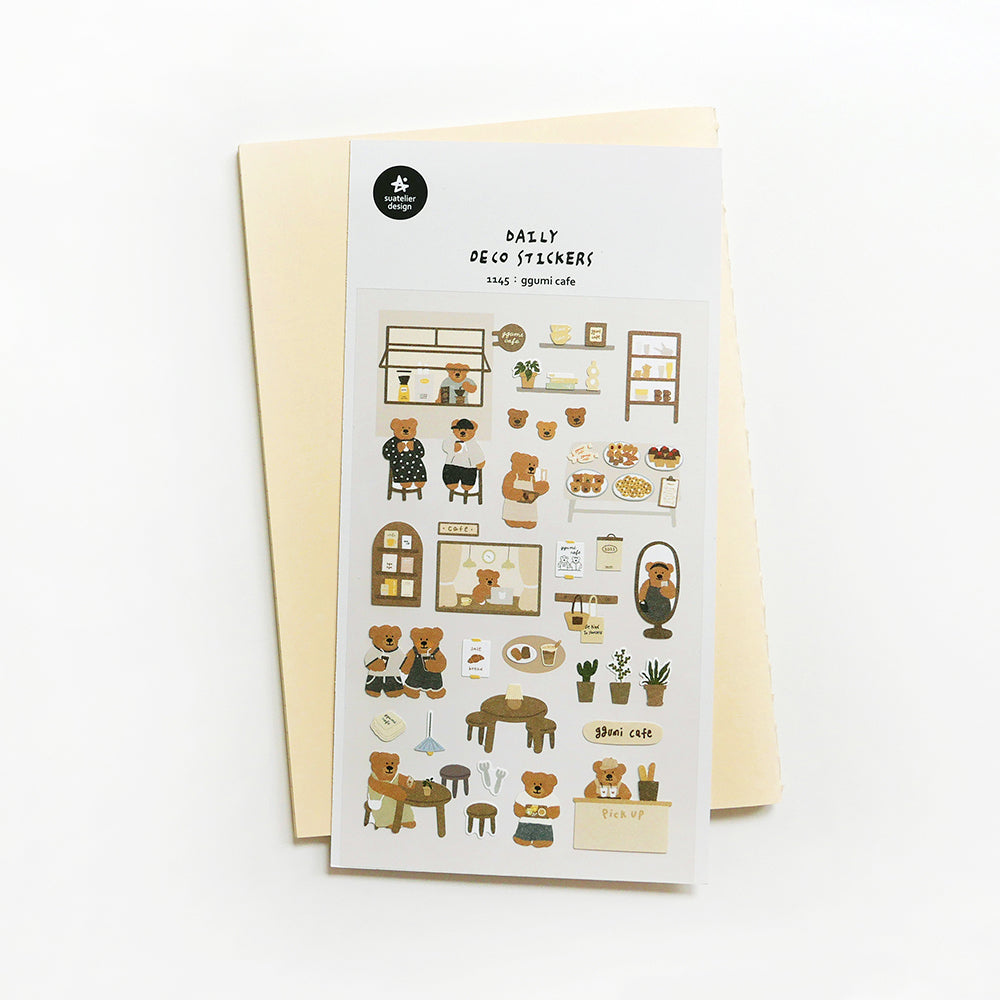 Suatelier Daily Deco Stickers - Travel