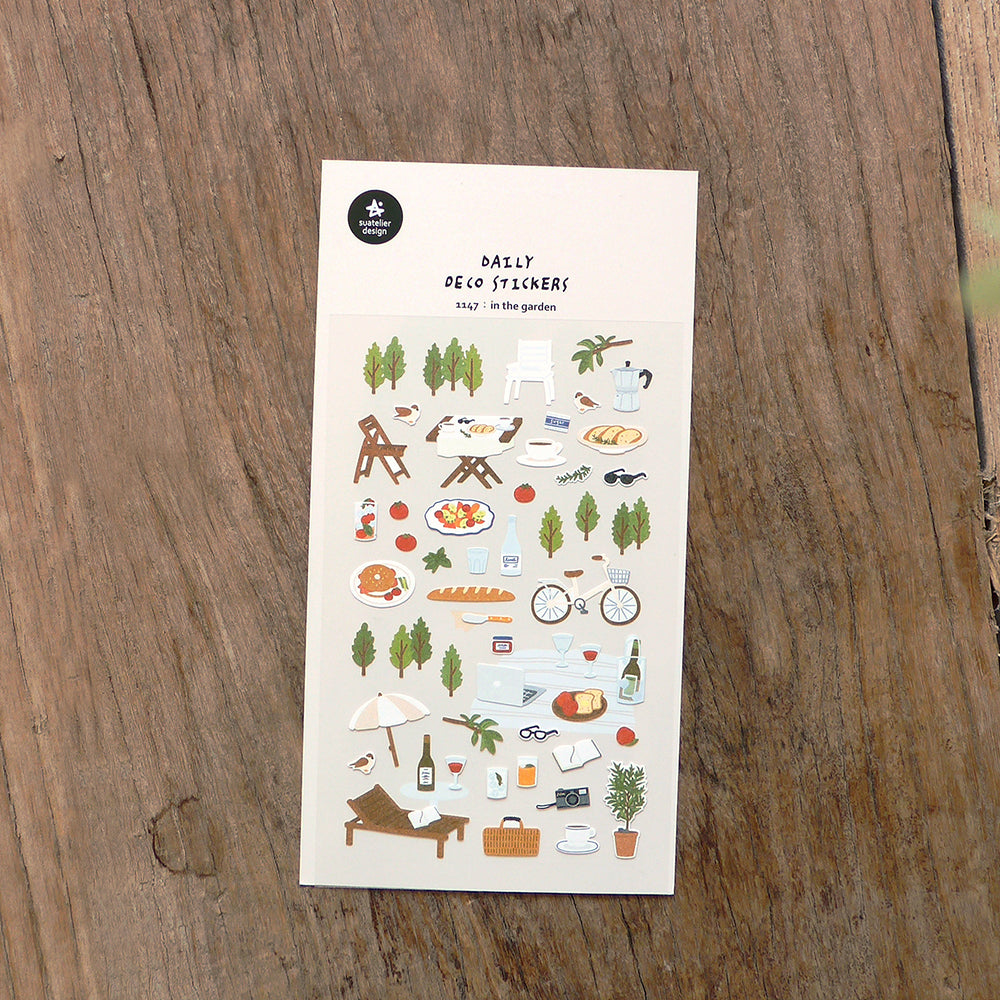 Suatelier Daily Deco Stickers - Flowers