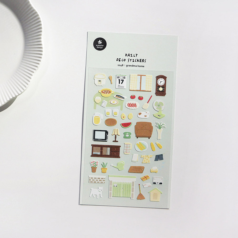 Suatelier Daily Deco Stickers - Travel
