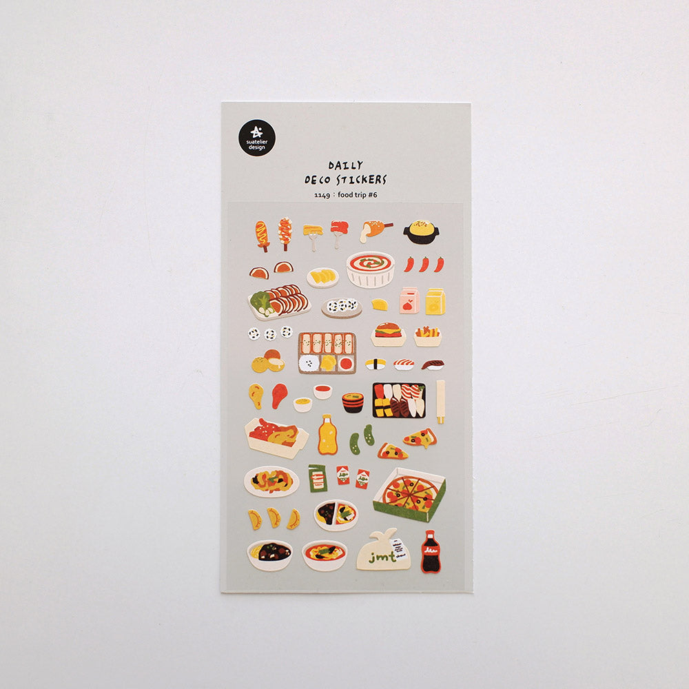 Suatelier Daily Deco Stickers - Food