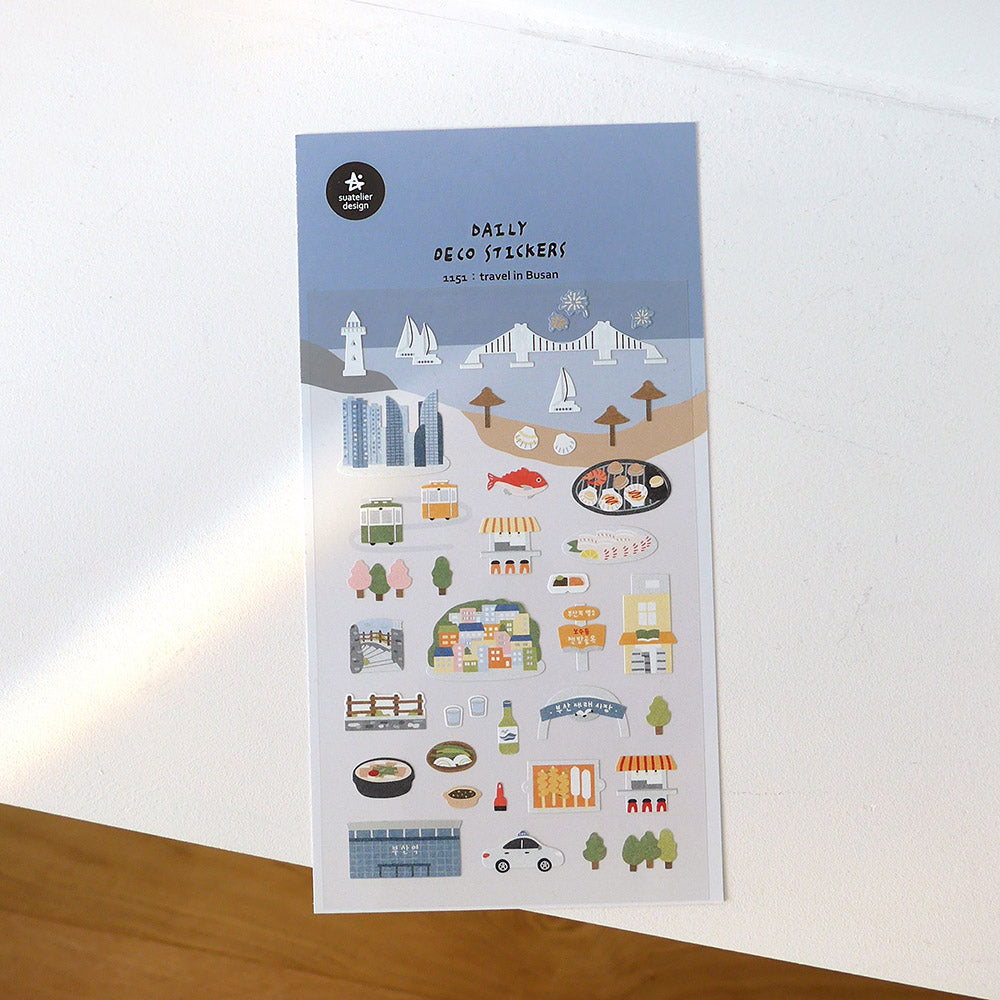 Suatelier Daily Deco Stickers - Transport