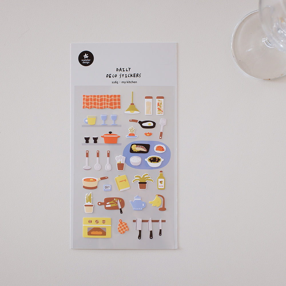 Suatelier Daily Deco Stickers - Food