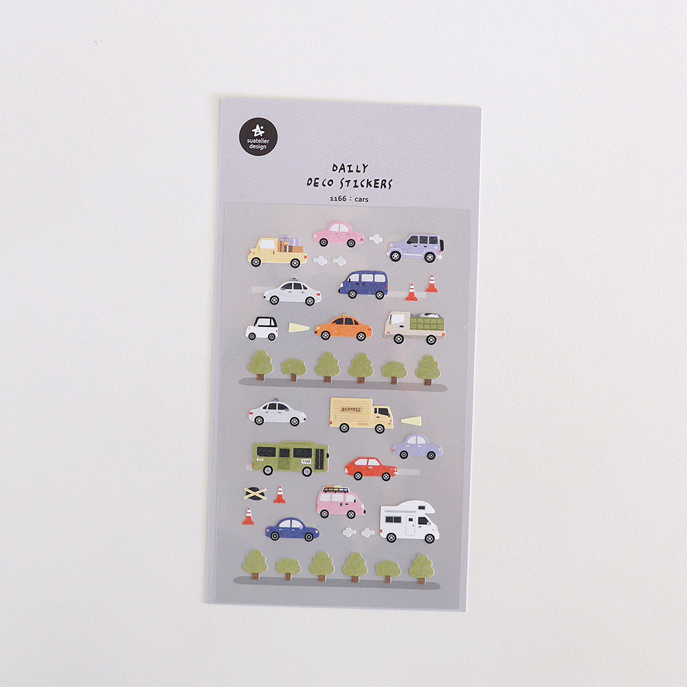 Suatelier Daily Deco Stickers - Transport