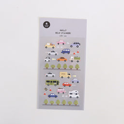 Suatelier Daily Deco Stickers - Transport - 1166 cars