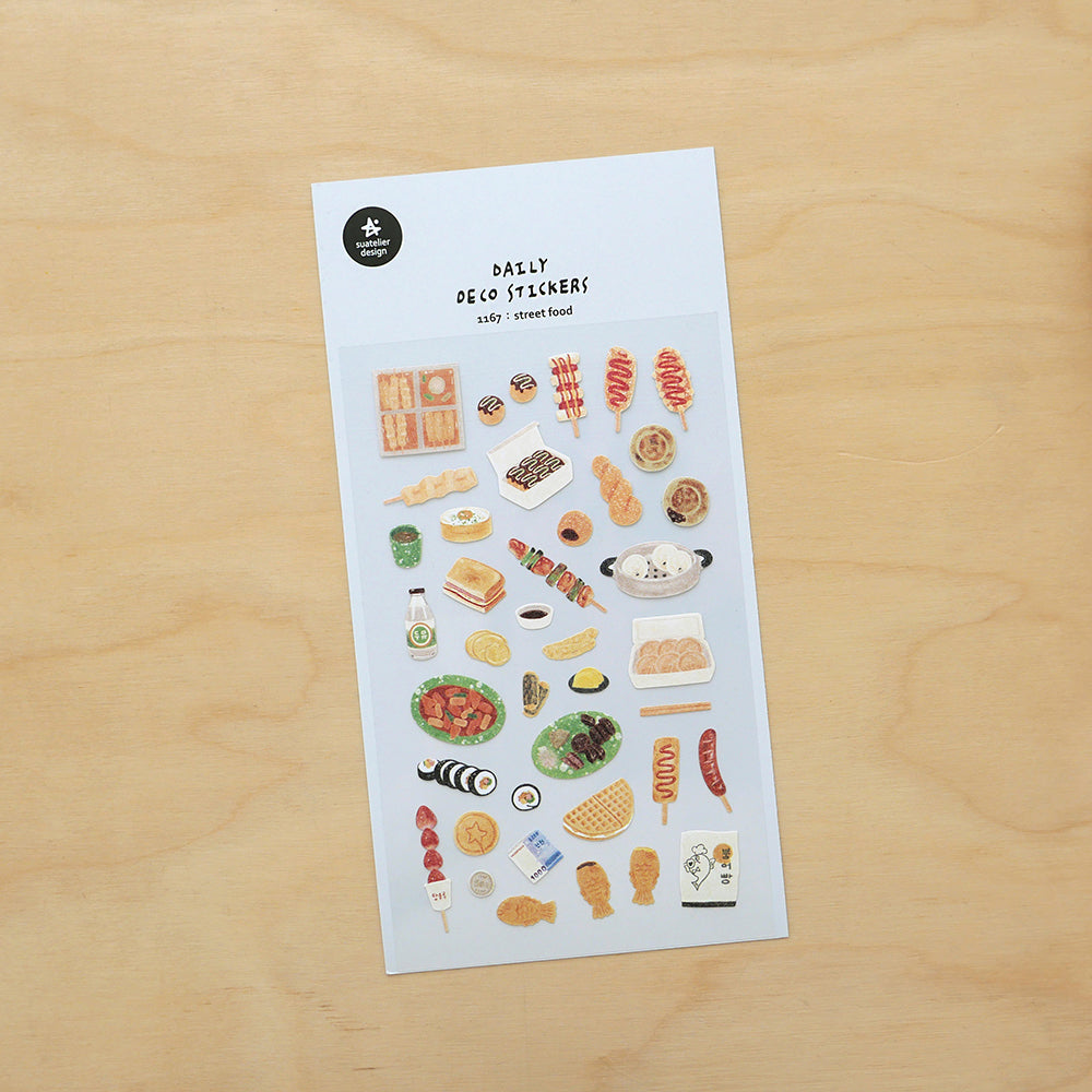 Suatelier Daily Deco Stickers - Food