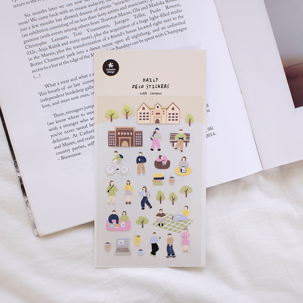 Suatelier Daily Deco Stickers - Travel