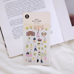 Suatelier Daily Deco Stickers - Travel - 1168 campus