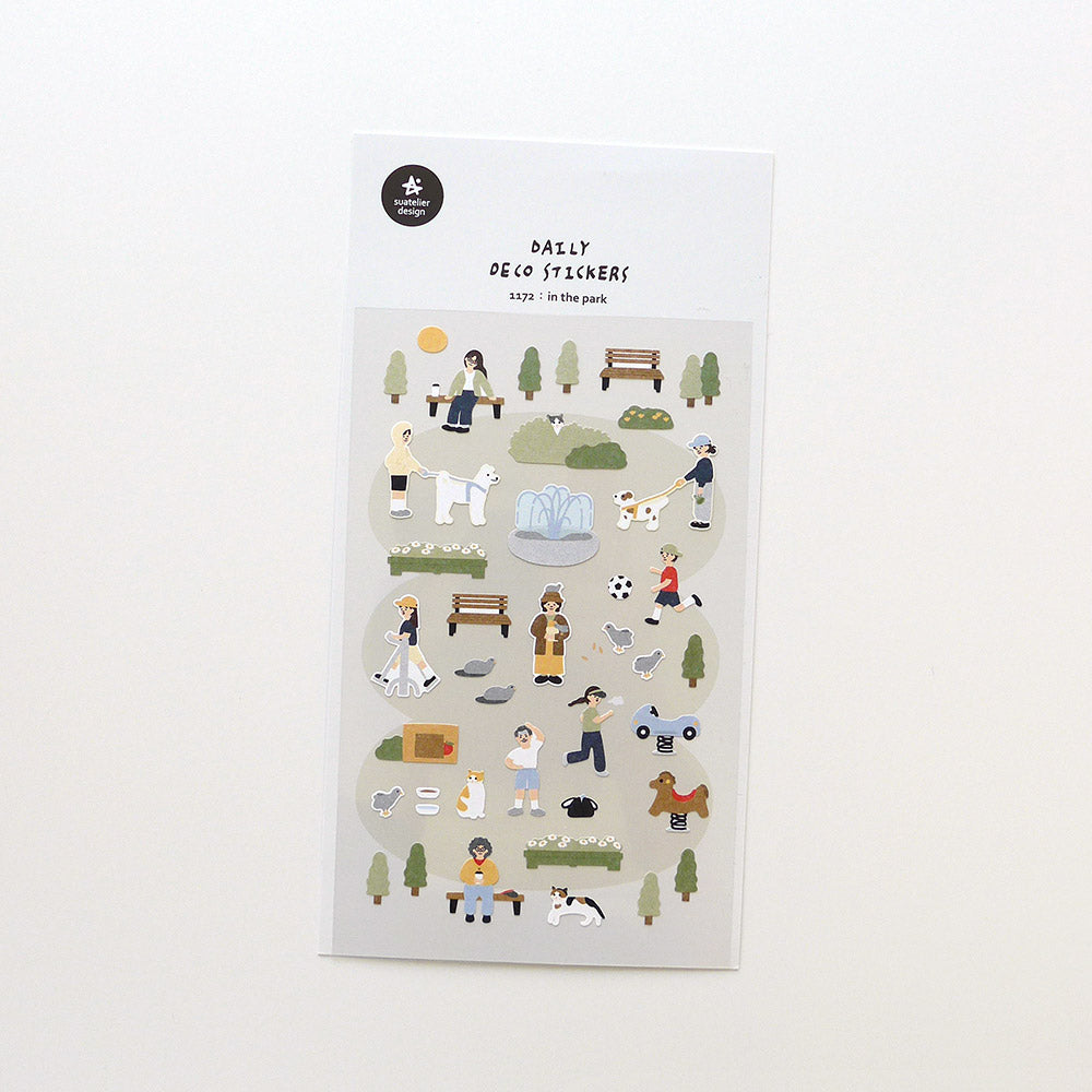 Suatelier Daily Deco Stickers - Travel