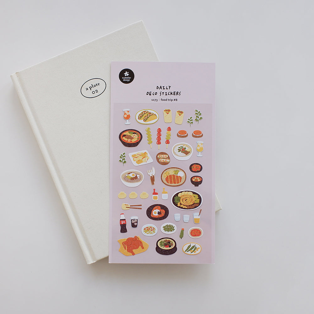 Suatelier Daily Deco Stickers - Food