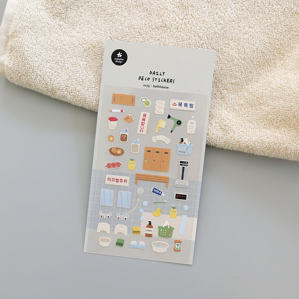 Suatelier Daily Deco Stickers - Travel