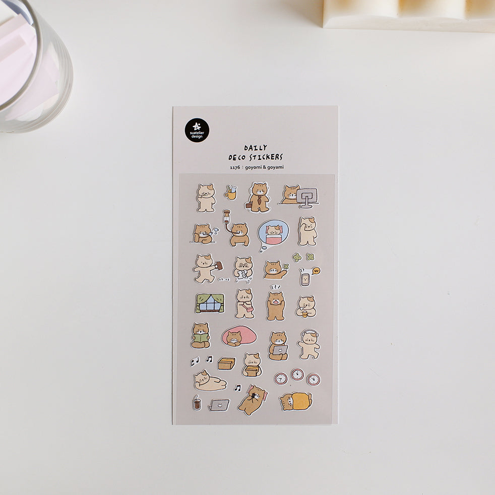 Suatelier Daily Deco Stickers - Animals