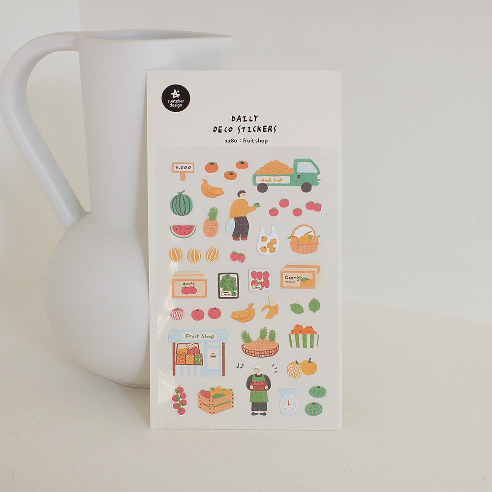 Suatelier Daily Deco Stickers - Food