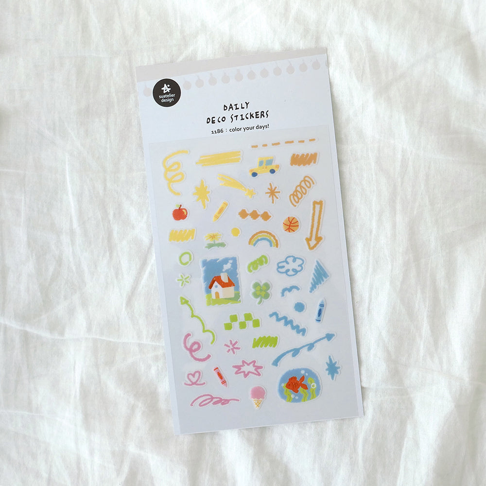 Suatelier Daily Deco Stickers - Lifestyle
