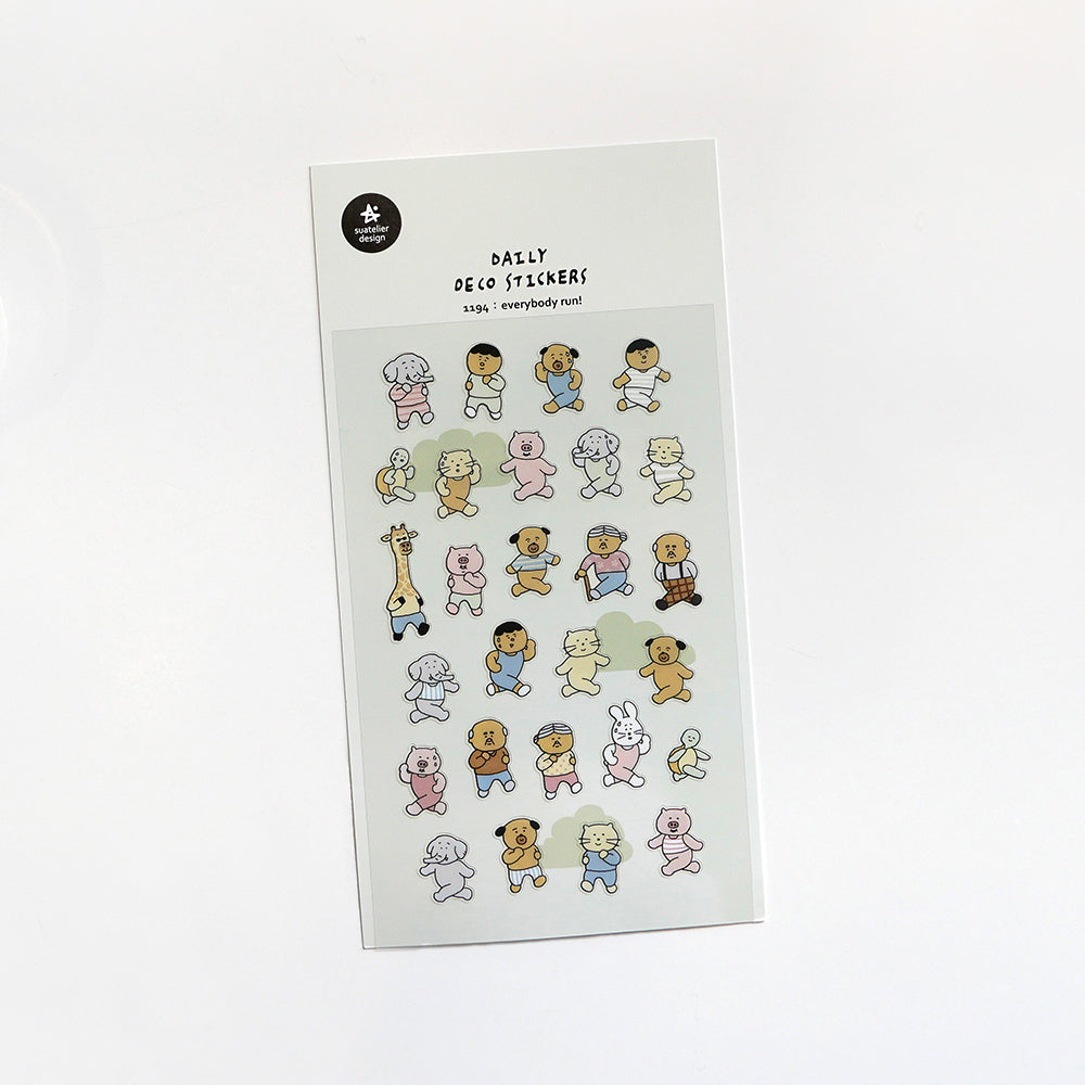 Suatelier Daily Deco Stickers - Transport
