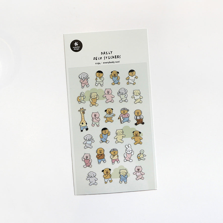 Suatelier Daily Deco Stickers - Transport