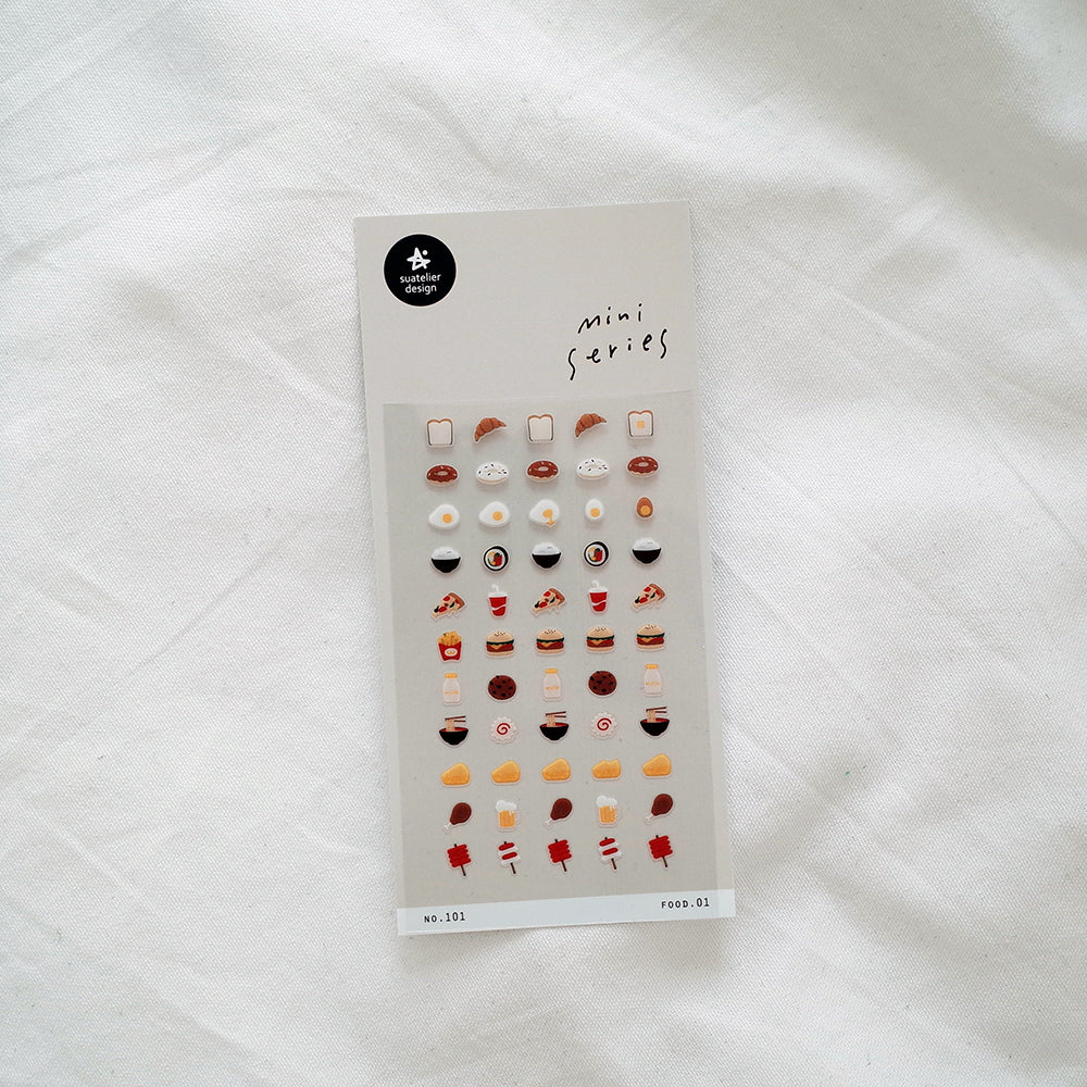 Suatelier Mini Stickers - Food
