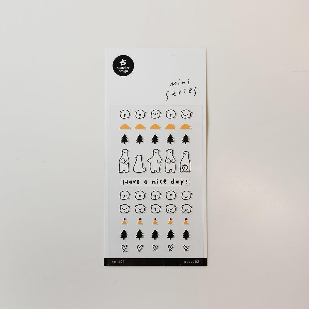 Suatelier Mini Stickers - Lifestyle