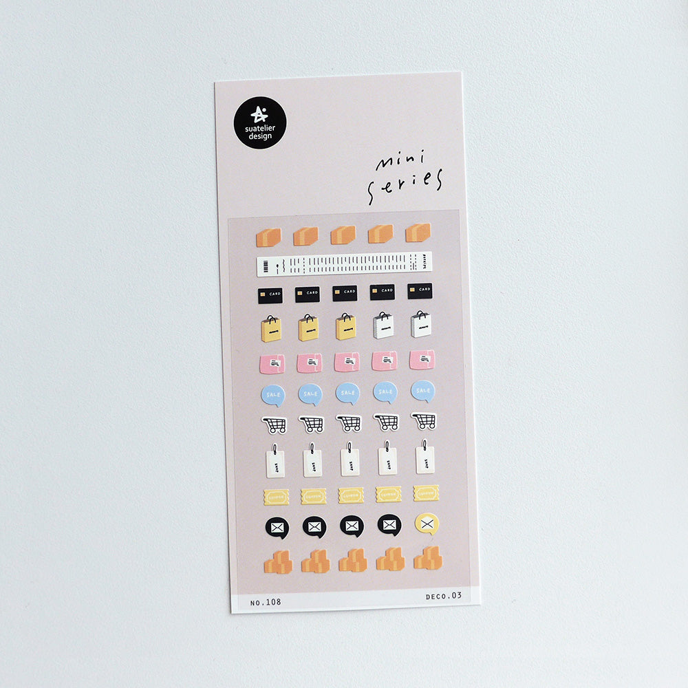 Suatelier Mini Stickers - Lifestyle