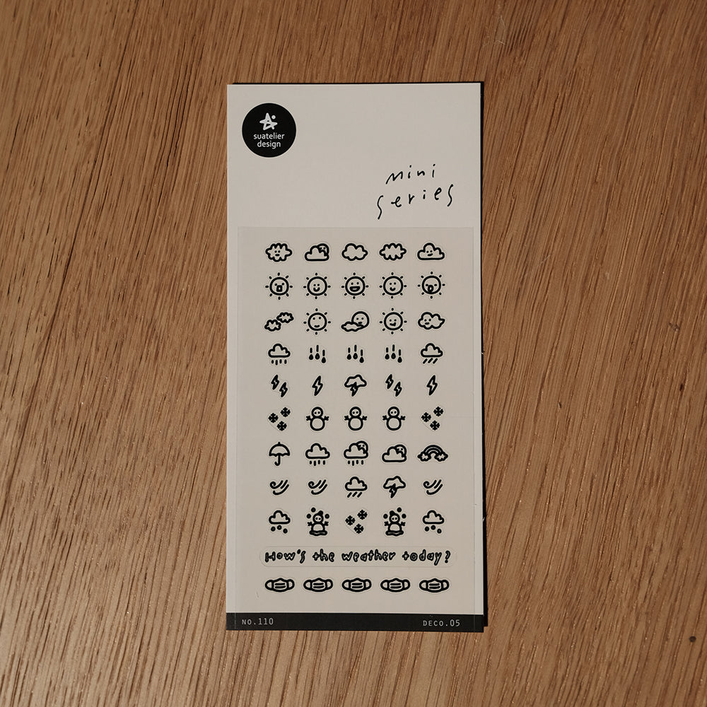 Suatelier Mini Stickers - Lifestyle